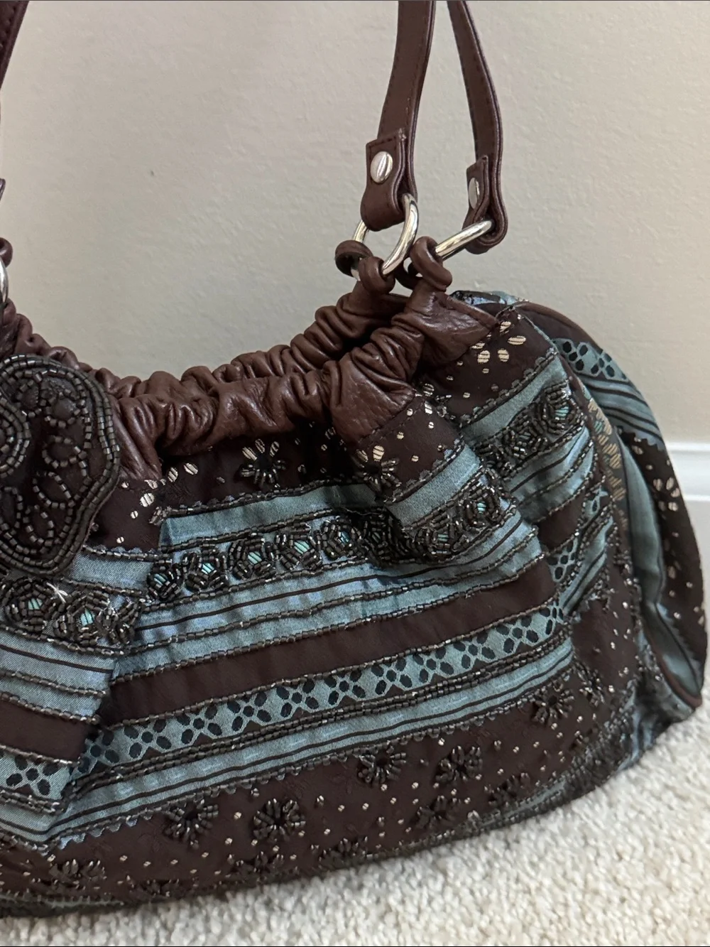 Isabella Fiore embellished satchel - NWOT